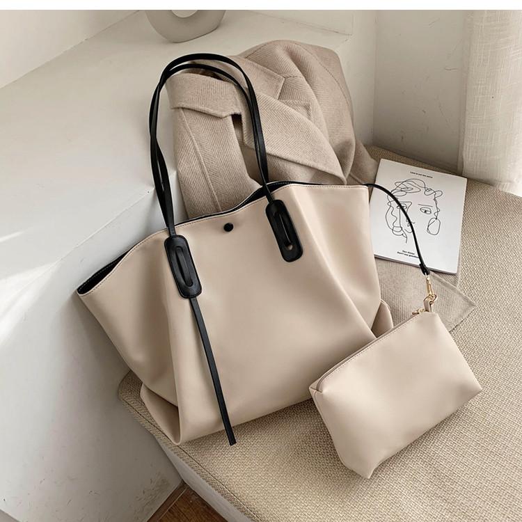 Designer women handbag Large capacity Soft PU leather Compound bag travel female big Totes Casual female Shoulder bags bolsa