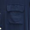 DENHAM made in Japan Short sleeve Open collar shirt XL Navy Men's Used