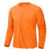 TACVASEN UPF 50+ Sonnenschutz T-Shirts Herren Schnelltrocknend Langarm Sport T-Shirts Performance Sport T-Shirts Oberteile