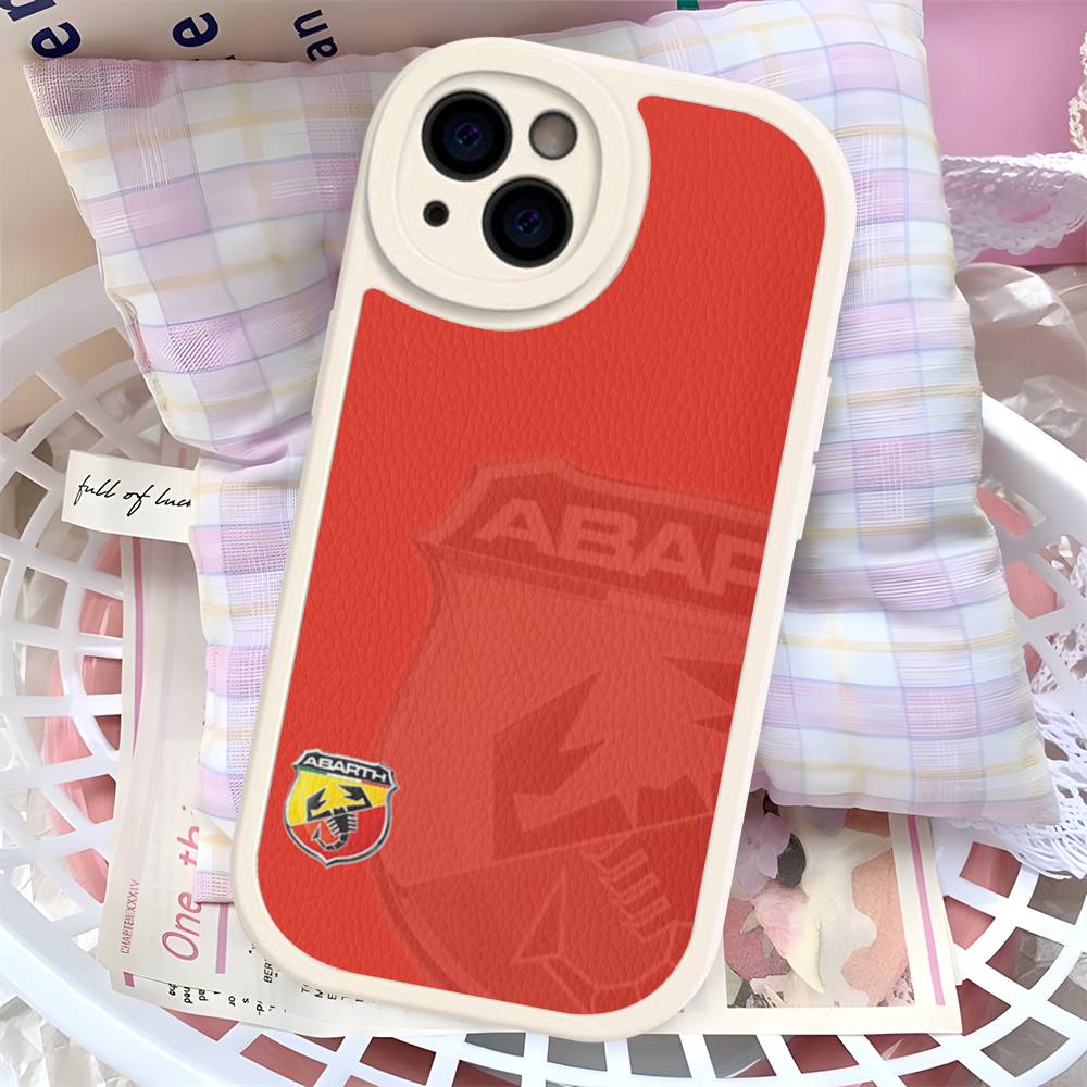 

Bath Mats A-AbarthS-S Phone Case Hard Leather For IPhone 14 13 16 Mini 15 14 11 12 Pro Max Plus Fundas iphone XS