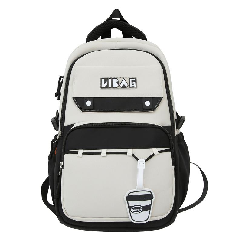 

Рюкзак большой емкости для школьников с третьего по шестой класс для девочек чёрный