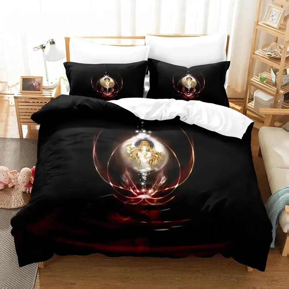 

Lightweight Cozy 3D print X1999 Size Bed Adult Kid Bedroom Sets Style Single Twin Full Queen King Quilt Comforter (quilt)-EU Single(135*200cm)3pcs