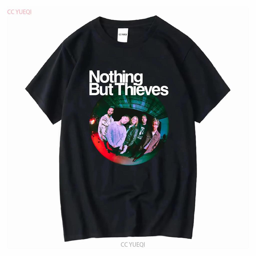 NUR DIEBE BAND T-Shirt Alle Größen lang- oder kurzärmelig vintage gewaschen Vielseitige Designerkleidung Lässig Atmungsaktiv
