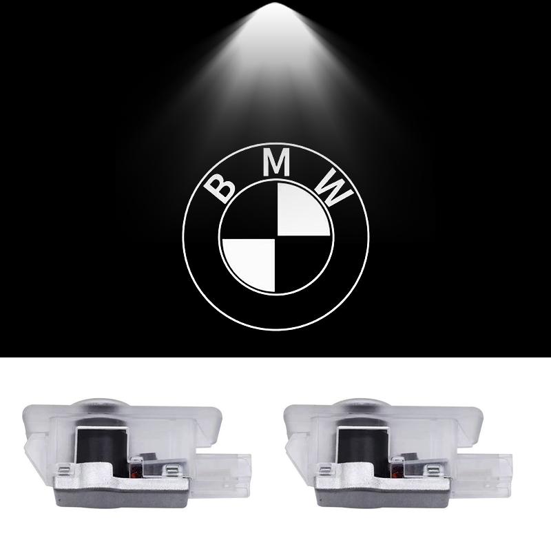 BBJF8 LED Car HD Door Welcome Ghost Shadow Light For BMW F10 F11 F20 F30 X3 X4 X5 X6 X7 E46 E36 E39 E60 E53 E87 E90 G30 G20 G02
