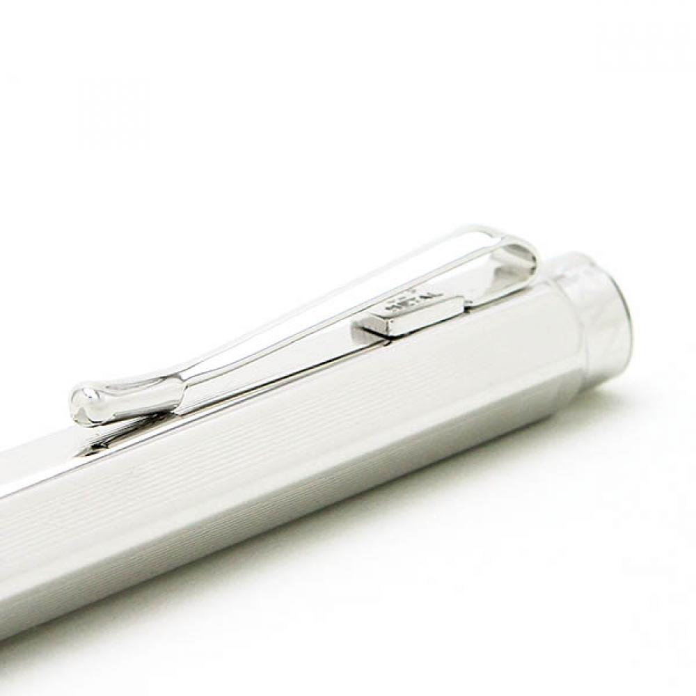 Calandash Ecridor Fountain Pen Chevron Silver