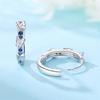 Dragonfly Butterfly Hoop Earrings For Women 925 Silver Earrings Silver Fashion Jewelry For Party Wedding Engagemen Gift