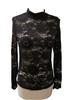 Spring Versatile Lace Slim Outerwear T Shirt Long Sleeve Base Layer Hollow Out Slim Fit Fashion Daily Basic Casual Slim Fit Ladies Elegant Top