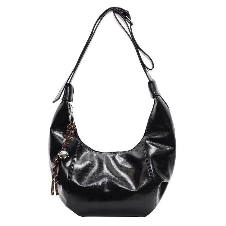 Ielgy Fashionable Texture Simple Large-Capacity Commuter All-Match Casual Messenger
