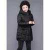 Mother Winter Down Cotton Jacket Coat Thicken Warm Grandma Snow Wear Parkas
