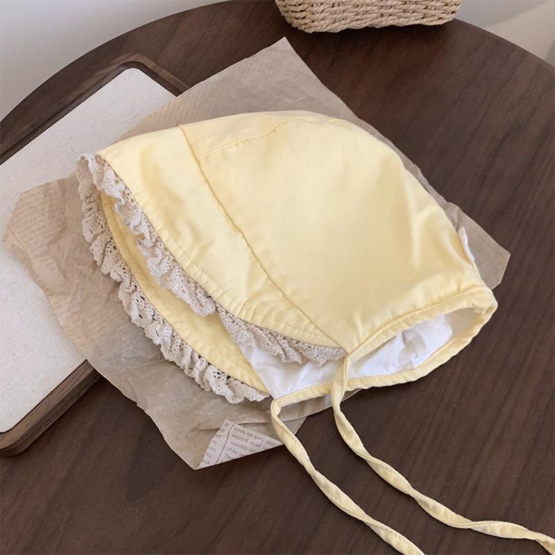 

Дизайнерская панама в стиле легкой роскоши, солнцезащитная, нишевая, ретро, шляпа-ведро, универсальная, для лица, милая шляпка, тренд Adult average size (55-59cm) светло-желтого