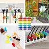 1-100pcs Reusable Waterproof Cable Labels Color-Coded Organizer Straps Data Charger Cords Management Home Office Travel