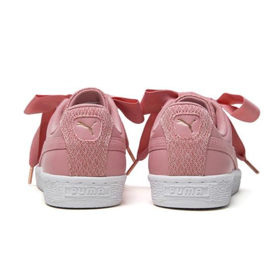Puma (WMNS) Cesto Cuore Intrecciato Rosa Wns Donna 369649-01