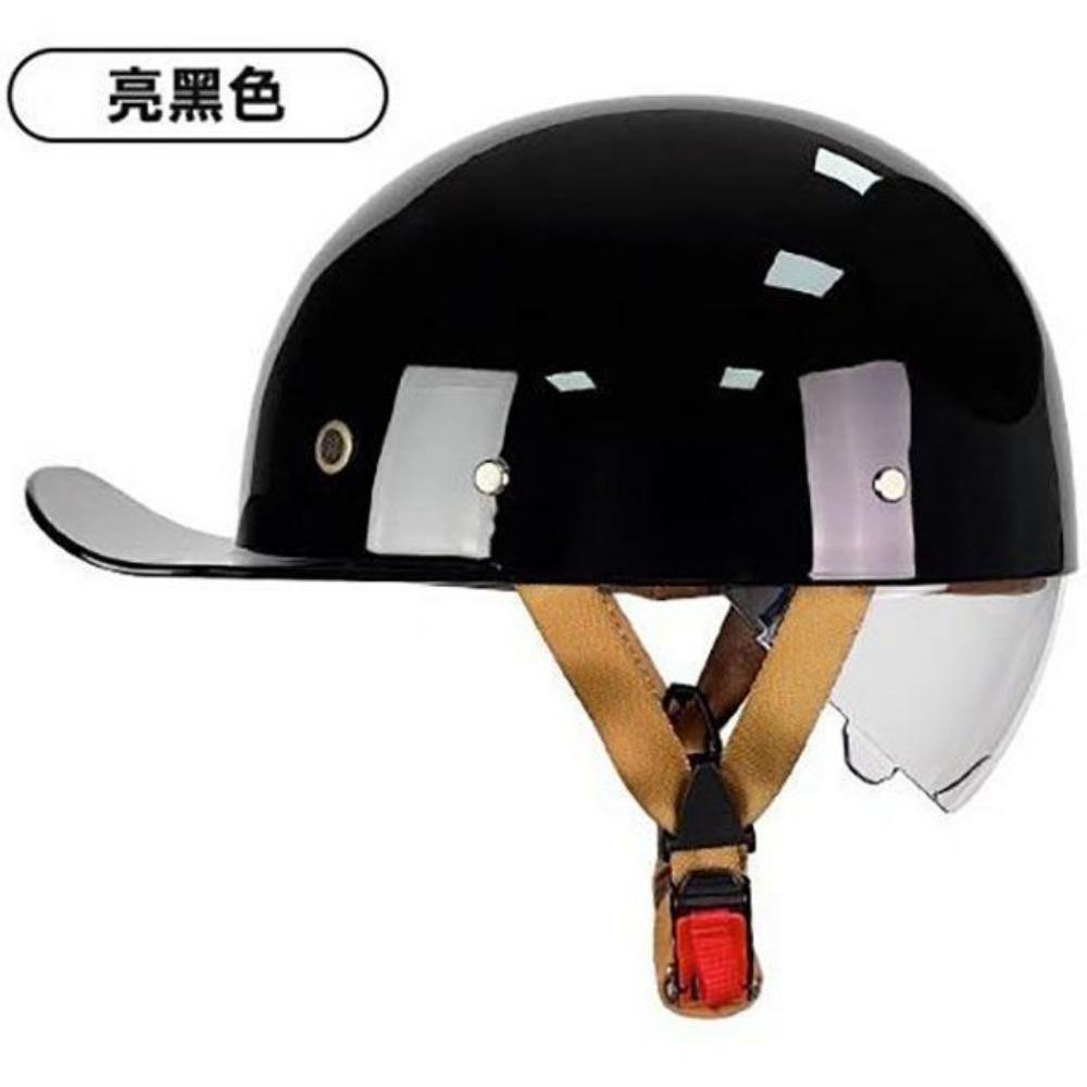 Classic Personality Vintage Summer Scalp Helmet Harley Unisex Locomotive Half Helmet Motorcycle Riding Electric Car Helmet