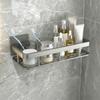 No Drill Storage Shelf Heavy Duty Corner Organizer Storage Accessories Wall Mounted Shelf  Toilet