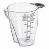 Kitchen Measuring Cup with Rubber Grip Plast Team Jug 0.25