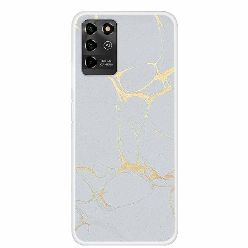 For ZTE Blade V30 Vita Case 8030 Marble Soft TPU Silicone Clear Phone Case for ZTE V30 VITA Back Cover Transparent Capa V 30vita