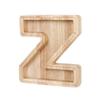 18cm Twenty-six Letter Piggy Bank Wooden Coin Money Saving Box Jar Coins Storage Box Desktop Ornament Home Decor Craft Xmas Gift