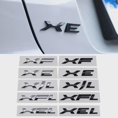 ABS Auto Zadní Kufr Bok Karoserie Odznak Dekorace Nálepka pro XEL XFL XJL XE XF XJ Auto Znak Nálepka Vnější Příslušenství
