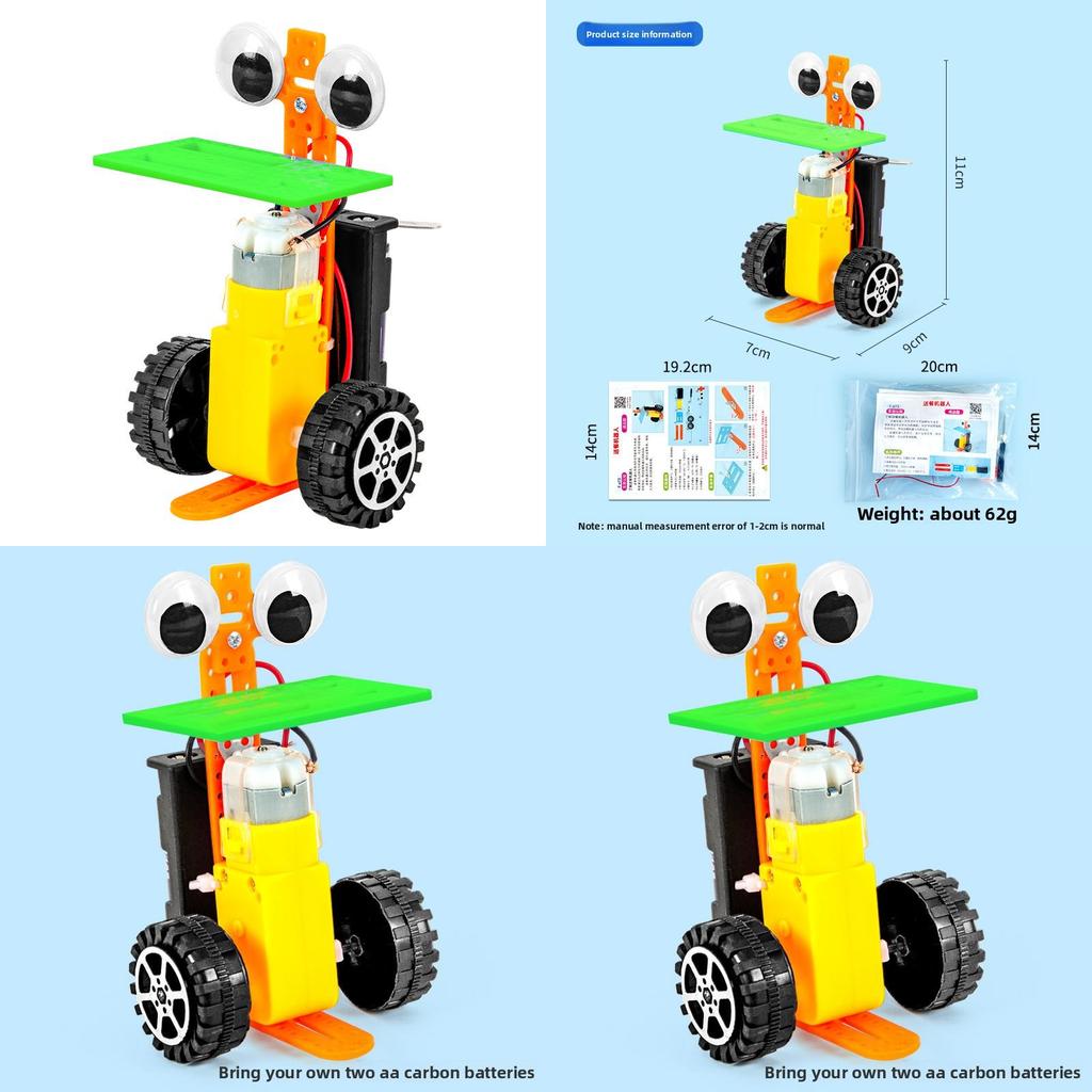 Science Experiment Diy Delivery Robot Kit With Electric Components For Childrens Stem Learning