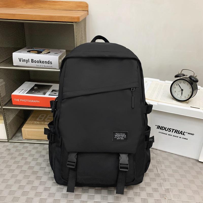 Schoolbag Backpack Men's Casual Versatile Large Capacity Computer Travel Bag Female Junior High School High School Student New School Bag
