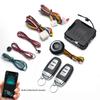 Fjernstart og Bilalarm Smart App Fjernstart Stopp System for Biler Motor Trykkstart System med Automatisk Tenningsknapp