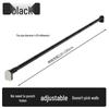 Retractable Stainless Steel Clothesline & Shower Curtain Rod Combo for Balcony and Bathroom