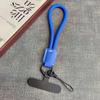 Trendy Miu-Style Woven Multi-Functional Phone Lanyard and Wristlet Charm