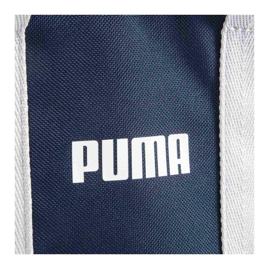 New PUMA Fabric Backpack Regular Unisex Marine Blue & Light Gray 090401-05