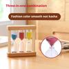 Hourglass Timer Set 3 Minute 1 Minute 5 Minute Wooden Sand Home Decor Classroom Office Study Student For Kids Games Kitchen Tool