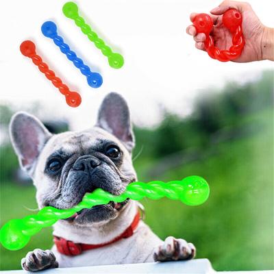 Pet Molar Stick Odolná TPR Guma Štěně Zuby Čištění Molární Kousací Hračka Venkovní Domácí Mazlíčci Psi Interaktivní Trénink Žvýkací Tyč Hračka