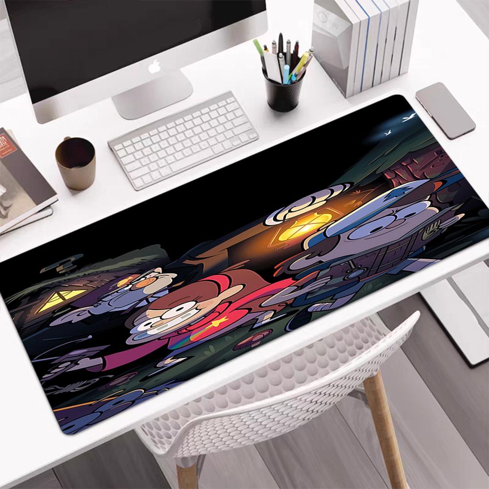 Gravity Falls Theme Mouse Pad, Non Slip Rubber Base, Multifunctional Office & Home Decor, Perfect for Workspace Personalization.
