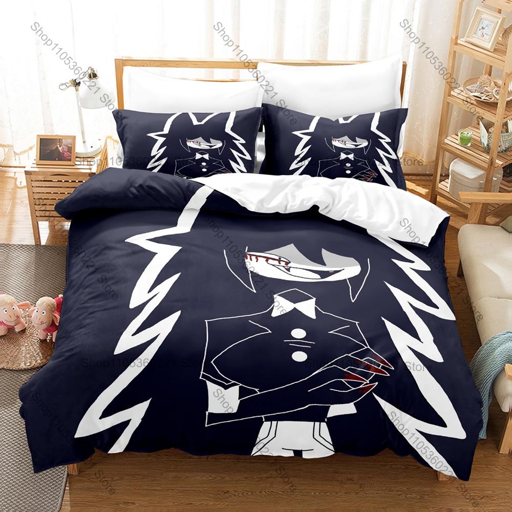Fundamental Paper Education Theme Bed Set 3 Piece Quilt Cover Set for Fans Comfortable Bedclothes Home Textile All Sizes