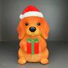 Christmas Decoration Puppy Night Light, Christmas Home Decoration, Table Top Ornament