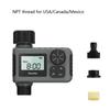 Insoma Automatic Water Timer Intelligent Irrigation Watering System Sprinkler Timer Garden Programmer Equipment IPX7 LCD Display