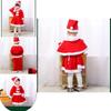 Adorable Kids' Christmas Santa Claus Cosplay Costume Xmas Party Fancy Dress Outfit
