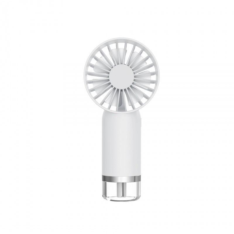 

Portable Rechargeable Mini Handheld Cooling Spray Fan 1688153 белый