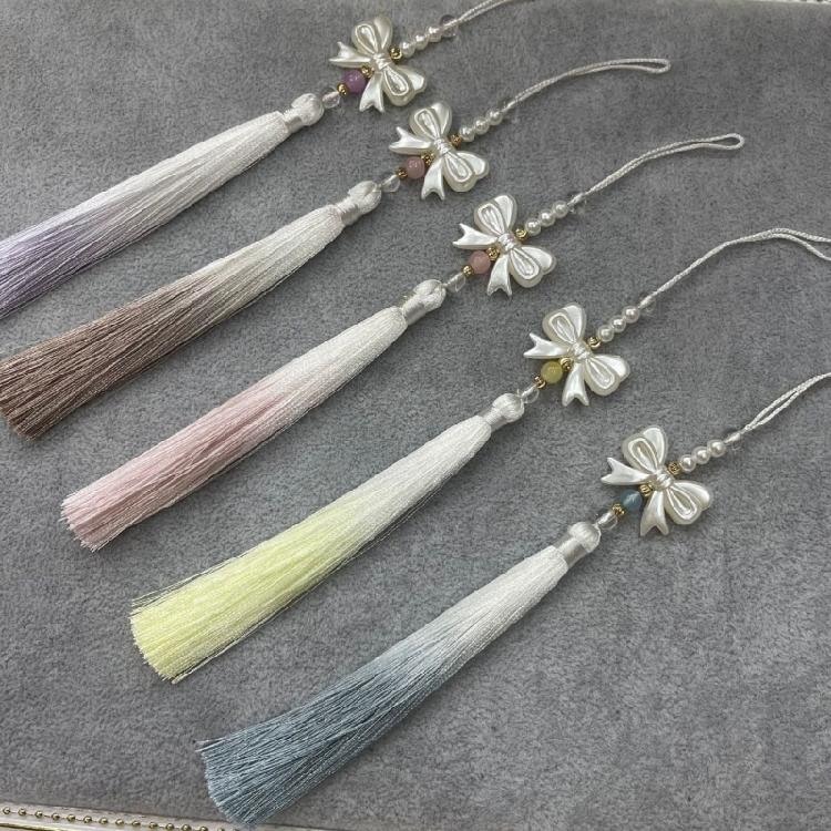 Fashionable Chinese Hanfu Hangings Rope Tasssels Pendant for Jewelry Making