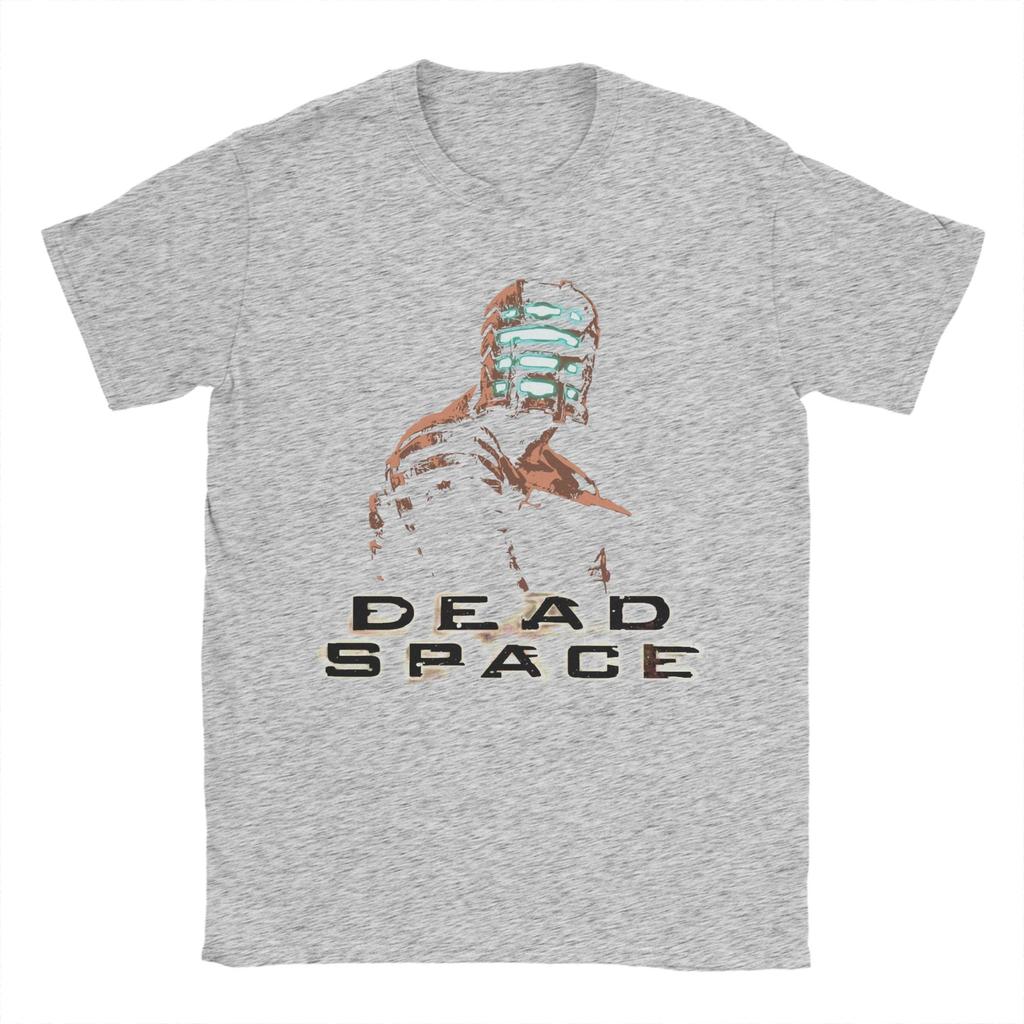 Dead Space Isaac T-Shirt Sommer Reines Baumwoll-T-Shirts Für Männer Trendiges Cooles Design T-Shirt Kurzarm Vintage T-Shirts