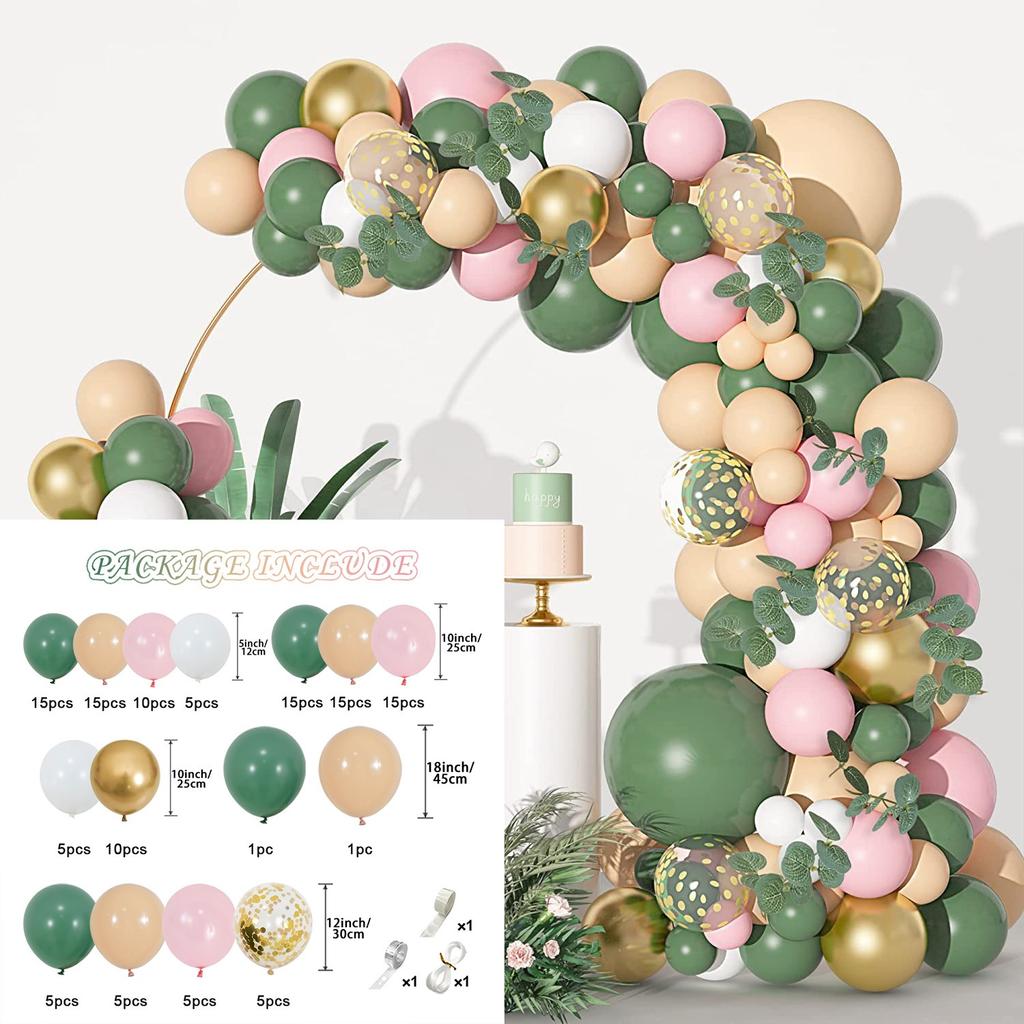 Balloon Set Wedding Birthday Party Arrangement Balloon Set Party Decoration Balloon Chain Set