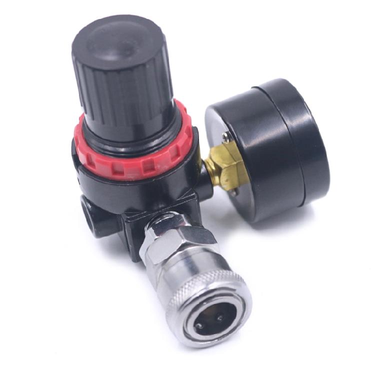 Spray Gun Air Pressure Regulator 1/4" Air Pressure Regulator Air Regulating