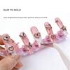 Rose Magnetic Nail Holder Stands Glowing Manicure Practice Training Display Stand Magnetic Press On Nail Practice Stands Salon