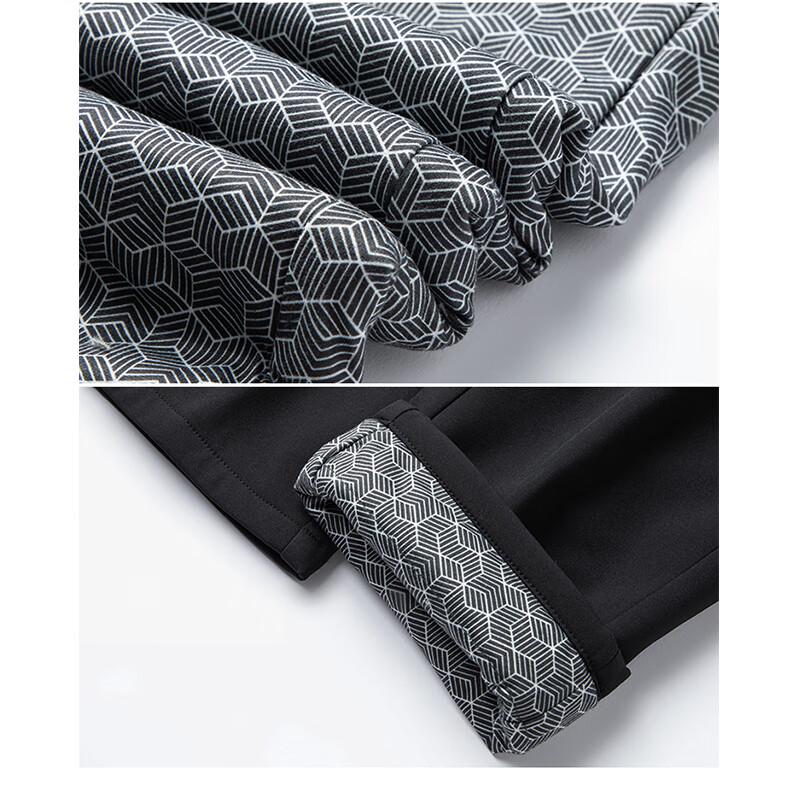 PLAYBOY Men's Casual White Duck Down Winter Pants