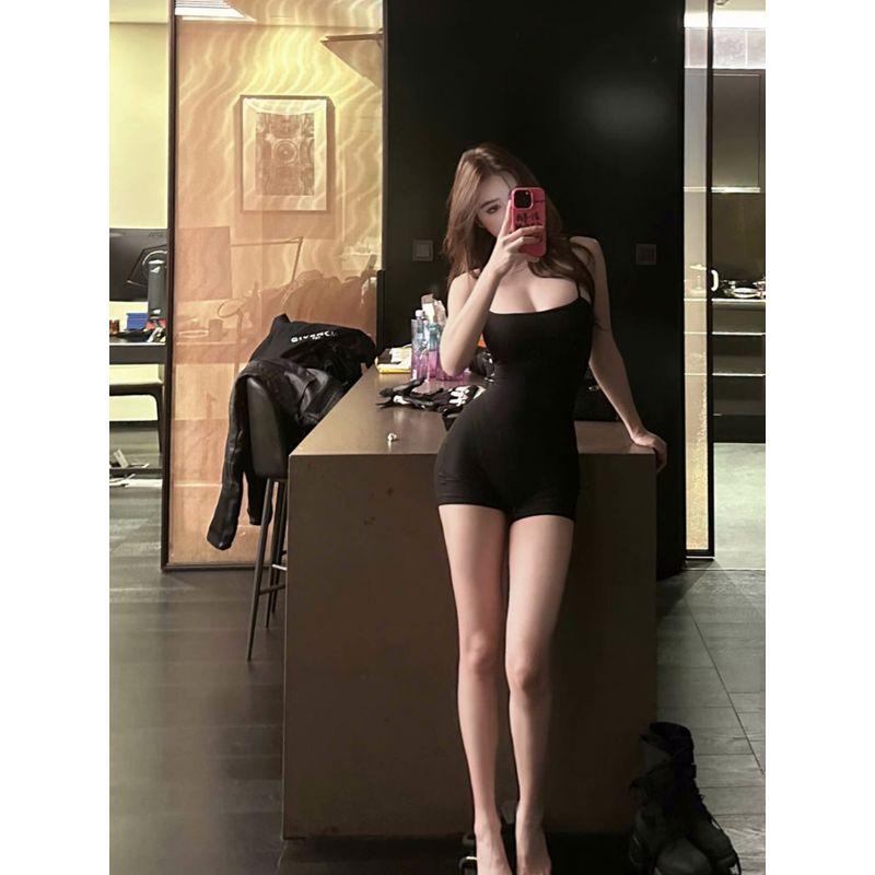 

Комбинезон Шик Слим Футболка Шорты Жилет Black S