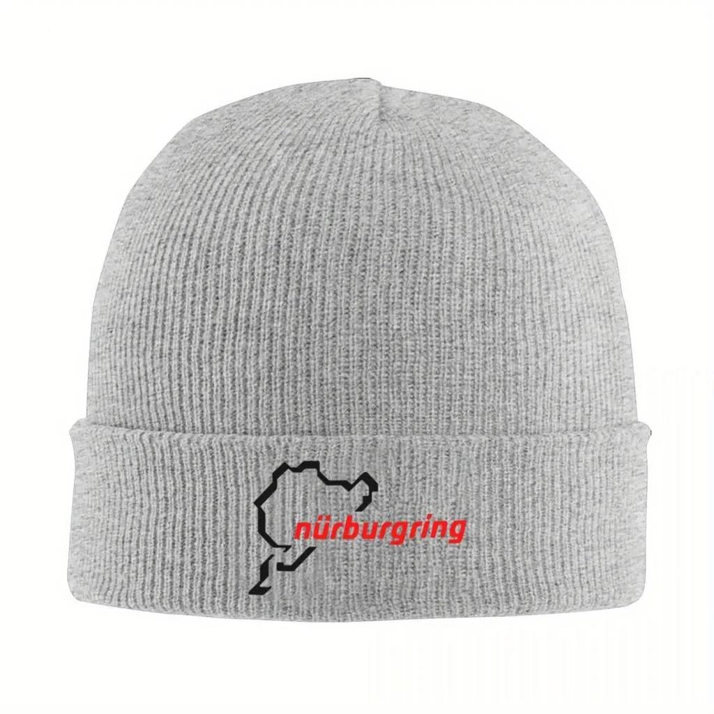 2026 Car Styling Racing Road Racing Nurburgring Skullies Beanies Caps Winter Warm Knitting Hat Bonnet Outdoor Ski Cap