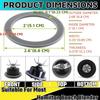 Hamilton Beach Blender O-Ring Gasket Seal - 5 Pcs Replacement Parts for Blender & Food Processor