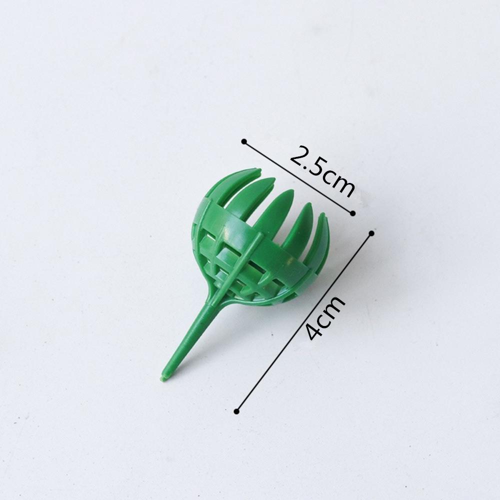 

10Pcs Portable Fertilizer Nursery Lid Bonsai Planting Tool Garden Nursery Plastic Basket Automatic Fertilizer Pot Box Plant Bug