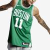 Nike NBA Kyrie Irving #11 Boston Celtics Icon Edition Jersey, Away Game Vest Men Tops Green AV2619-312