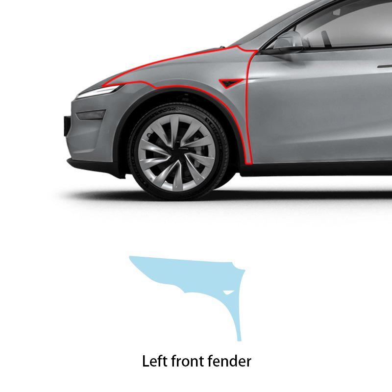 For Tesla Model Y Juniper 2025+ PPF TPU Transparent Body Accessories Styling Pre-Cut Paint Protection Film Car Clear Kit Sticker