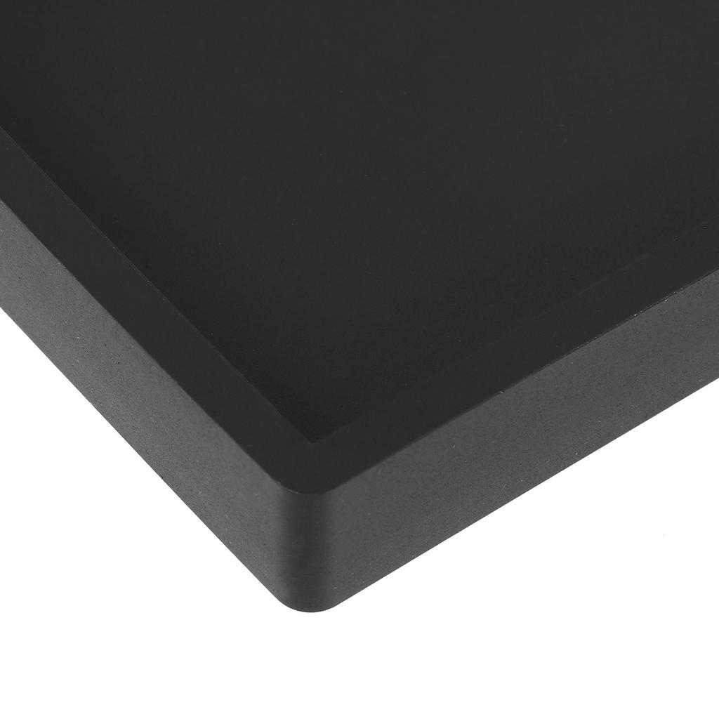 Grande Vassoio di Stoccaggio in Silicone Rettangolare Antiscivolo Decorativo per Piano del Bagno Mobile da Cucina Organizer per Gioielli