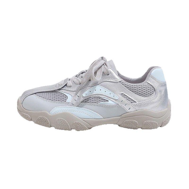 Retro color matching German training shoes women's 2025 spring new flat-soled Forrest Gump shoes women's versatile sports and leisure board shoes